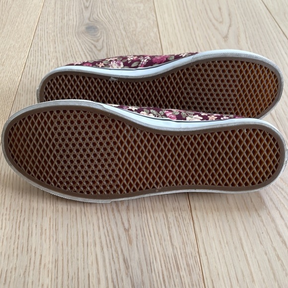 Vans floral canvas sneakers - Picture 4 of 5